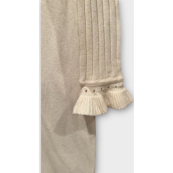 Gal Meets Glam Collection Agnes Ruffle Cuff Long Sleeve Sweater Dress Size XS - Picture 5 of 9